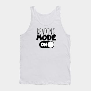 Bookworm reading mode on Tank Top